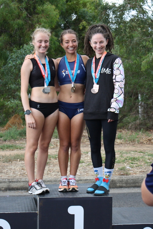 20km women - podium 2